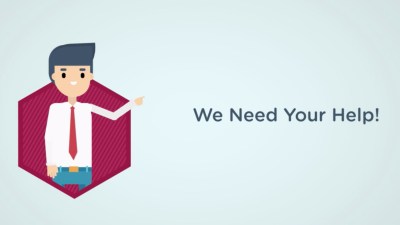 We Need Your Help!