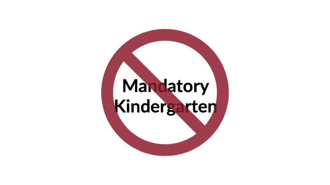 Oppose Mandatory Kindergarten – Last Chance to Call Senate Appropriations Committee