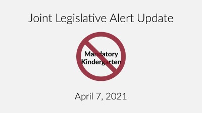 Joint Legislative Alert Update