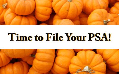 It’s Nearly October!