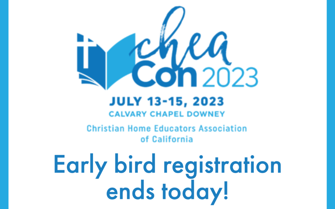 REGISTER: CHEA’s Parenting & Homeschool Conference!