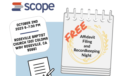 FREE Affidavit Filing and Record keeping Night